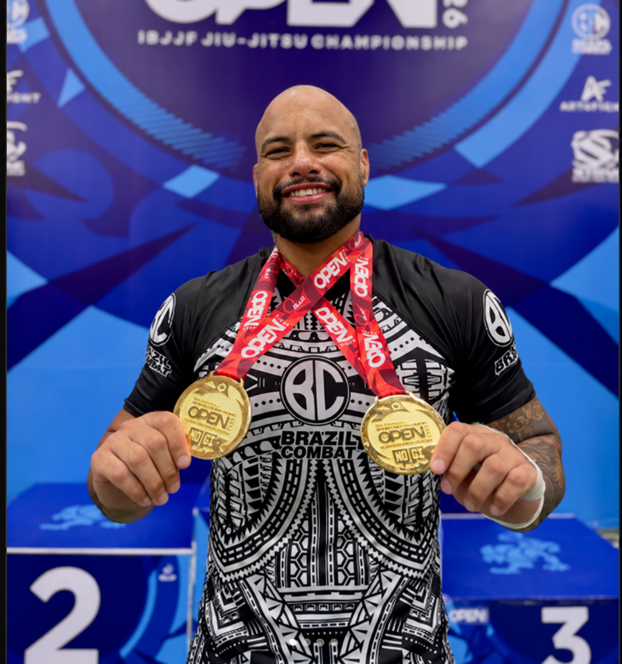 Alberto Ramos, campe&atilde;o mundial de Jiu-Jitsu